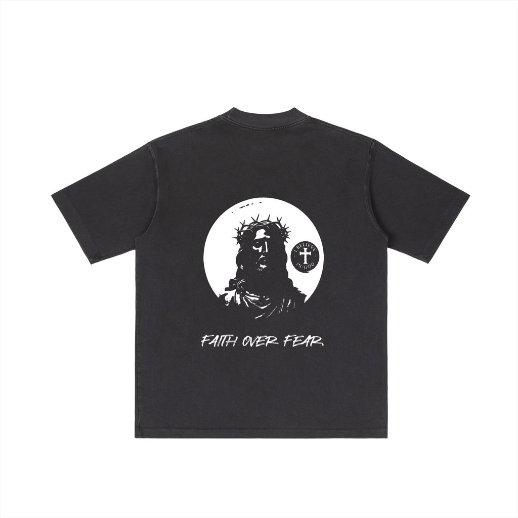 Redeemed Vintage Wash Drop Shoulder T-Shirt