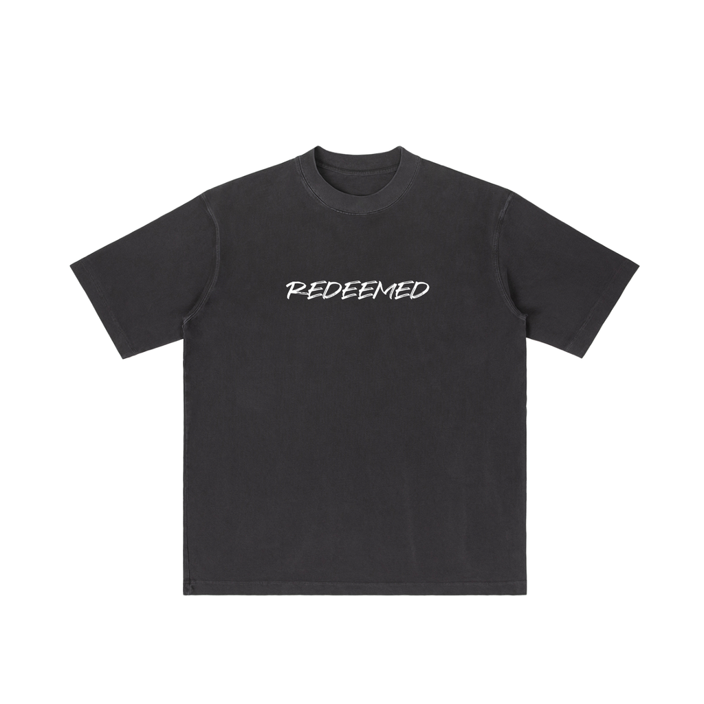 Redeemed Vintage Wash Drop Shoulder T-Shirt